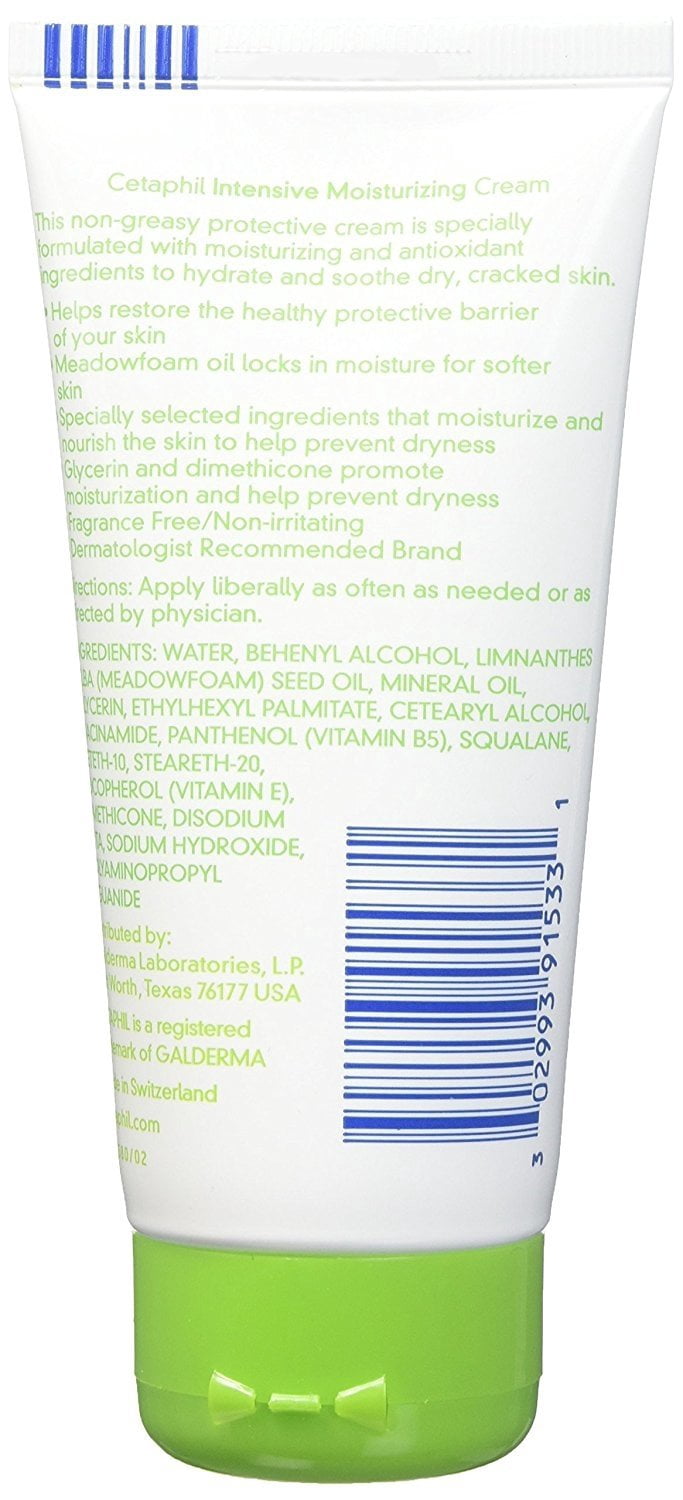 cetaphil intensive moisturizing cream with meadowfoam oil