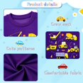 thumbnail image 5 of Aideaone Toddler Boys Sweatshirt Kids Long Sleeve Tops Crewneck Pullover, 5 of 7