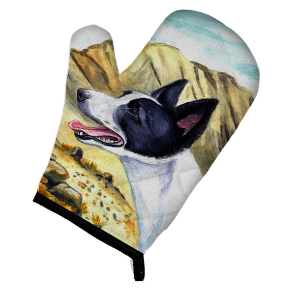 Canaan Dog Oven Mitt
