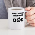 thumbnail image 4 of CafePress - Australian Shepherd Dad Mugs - 11 oz Ceramic Mug - Novelty Coffee Tea Cup, 4 of 4