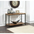 thumbnail image 2 of Steve Silver Lantana Rustic Console Entryway Table, Antique Brown Honey, 2 of 7