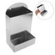 thumbnail image 3 of Comedero automático para pollos: Comedero metálico resistente para aves de corral - Dispensador de alimento vertical resistente a la intemperie - Accesorio para gallinero grande en granjas pequeñas., 3 of 5