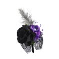 thumbnail image 5 of balikha Artificial Flower Wrist Corsage Bracelet for Anniversary Homecoming Ceremony purple, 5 of 9