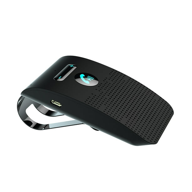 Kit veicular sem fio Bluetooth V5.0 Bluetooth viva-voz sem fio Bluetooth viva-voz Telefone Sun Visor Clip Viva-voz