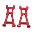 thumbnail image 4 of RC Rear Lower Arms, Rear Lower Suspension Arm Easy To Install 2PCS Aluminum Alloy With Pins Screws For 1/16 16208 16207 16210 Blue,Red, 4 of 8