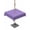 Purple, variant on 52x70 Inch Outdoor Tablecloth with Umbrella Hole Zipper Rectangle Sage Green Burlap Texture Rectangular Tablecloths Outside Waterproof Farmhouse Vintage Sage Green Patio Table Cover for Picnic Party