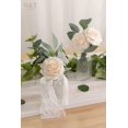 thumbnail image 2 of Flores Artificiales N&T NIETING Rosas Falsas 25 Piezas Rosa Rubor, 2 of 7