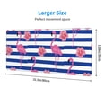 thumbnail image 4 of Disketp Gaming Mouse Pad Pink Flamingo Pattern Large Mouse Mat Long Extended Desk Pad Non-Slip Rubber Mice Pads Stitched Edges Thin Pad (11.8x31.5 Inch), 4 of 9