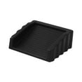 thumbnail image 2 of Tope de puerta de goma para puerta, protector de pared, fácil de usar para baldosas, suelos de madera, Negro, 2 of 9
