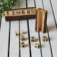 thumbnail image 3 of Coofit Wood Calendar Creative Natural Decorative Perpetual Calendar Desktop Calendar, 3 of 10