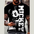 thumbnail image 3 of Camiseta de verano de Disney para hombre, con estampado de Mickey Mouse, camisetas con dibujos animados, ropa de manga corta a la moda, ropa informal para hombre, 3 of 5