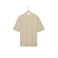 thumbnail image 6 of Tops for Men under $5 Short Sleeved Round Neck Summer Casual Solid Color T-shirt Khaki M, 6 of 6