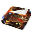 thumbnail image 4 of Horror Blanket Movie Flannel Throw Blankets Soft Pile Cozy Plush Throw Blanket for All Seasons, 3D Printed Warm Blanket for Sofa Beds Home Decor, 4 of 10