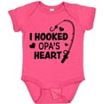 thumbnail image 3 of Inktastic I Hooked Opa's Heart with Fishing Rod Boys or Girls Baby Bodysuit, 3 of 5