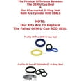 thumbnail image 2 of Hydraulic Cylinder Roof Repair Kit U Cup for 04-11 Compatible With Mercedes SLK 280 350 55 AMG R171, 2 of 4
