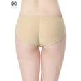 thumbnail image 4 of Luxtrada Women's Padded Seamless Butt Hip Enhancer Panties Underwear (Skin color,S), 4 of 6