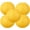 Yellow, variant on Chinese Style Paper Lanterns, Set of 5, Suitable for Party Decoration