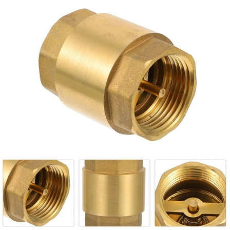 Niceauty Check Valve for Air Compressor Brass Plumbing 1Set