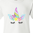 thumbnail image 4 of Inktastic Unicorn Face Youth T-Shirt, 4 of 5
