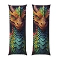 thumbnail image 1 of Fotbe Whimsical Dragon Color Cool Funda para Almohada Corporal con Diseño, Funda de Microfibra Ultrasuave de 20x54 Pulgadas, Ropa de Cama Elegante, 1 of 7