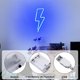 thumbnail image 4 of Autorización：Planet Neon Signs LED Night Light Luces de neón Carga USB / Luces de pared de neón con pilas Luces decorativas de neón para el hogar Dormitorio Bar / Navidad / Boda / Fiesta de cumpleaños Adepaton WMZL-642-2, 4 of 7