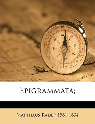 Epigrammata; Volume 1 - Walmart.com