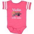 thumbnail image 3 of Inktastic Violin Treble Maker Funny Violinist Music Boys or Girls Baby Bodysuit, 3 of 5