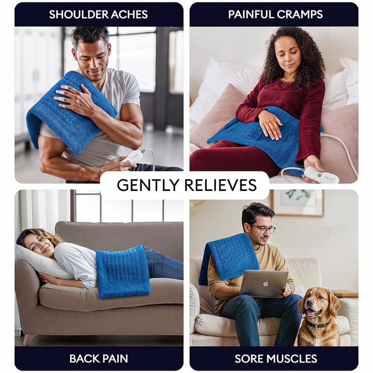 COWIN Heating Pad for Shoulder and Neck, 33" x 17" photo 3
