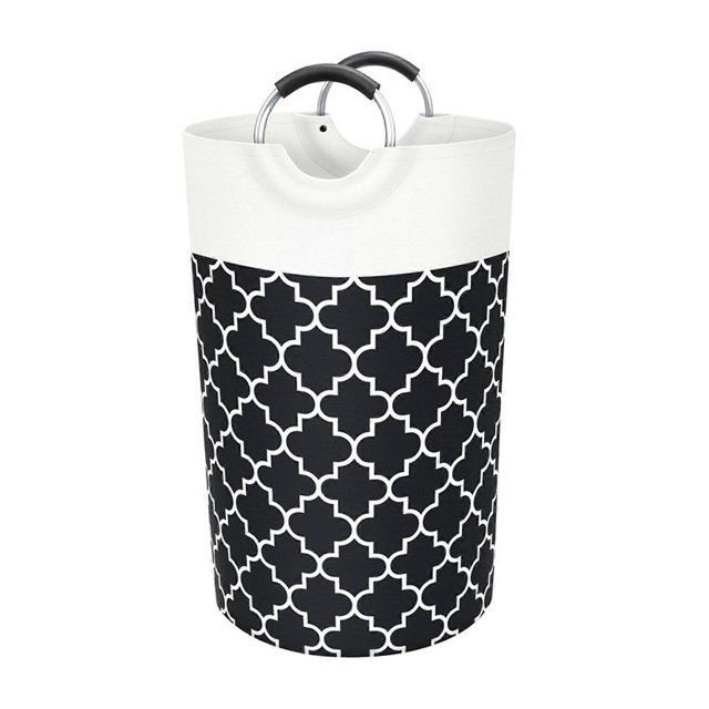 Household Toy Storage Bag Bedroom Fabric Storage Basket Foldable Laundry Organiser with Handle for Bathroom Bedroom