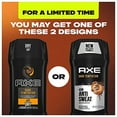 thumbnail image 3 of AXE Antiperspirant Stick For Men 48 Hour Sweat And Odor Protection For Long Lasting Freshness Dark Temptation Smooth Dark Chocolate Scent Men's Deodorant 2.7 oz, 3 of 3