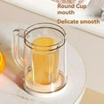 thumbnail image 5 of ZLBDYG Double Walled Beer Ice Cup, Glass Classic Clear Beer Mug with Handles,Freezer Mugs Chiller Frosty Cup for Beer Cocktail Water Drinks Coffee and More, 5 of 8