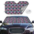 thumbnail image 2 of Daiia Hawaii Palms Windshield Sun Shade for Car SUV Truck ( ), Car Sun Shade Windshield, Car Shades for Front Windows, Sunshade for Car Windshield, 2 of 7