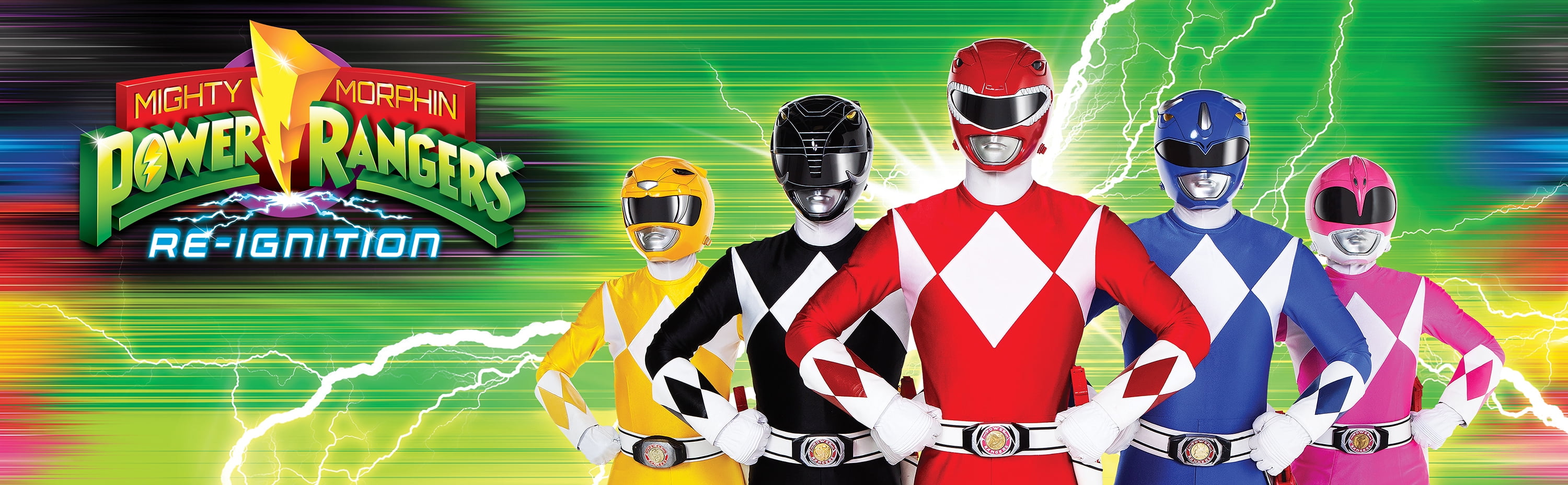 Mighty Morphin Power Rangers: Re-Ignition - Yellow Ranger Role Play Mask for Boys and Girls by Playmates Toys