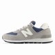 thumbnail image 3 of New Balance 574 GWH U574GWH GRAY Width D Men's Women's Lifestyle Shoes, 3 of 6