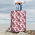 thumbnail image 4 of Uemuo Orchids Flowers Printed Washable Luggage Cover - Fashion Suitcase Protector Fits 18-32 Inch Luggage -, 4 of 9