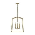 thumbnail image 5 of 4 Light Open Cage Foyer In Transitional Style 20 Inches Tall And 16 Inches Wide-Matte Black Finish Capital Lighting 537642Mb, 5 of 10