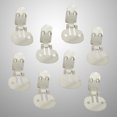 thumbnail image 4 of SHISUYAN 100 Pcs Clips à Chaussures en Acier Inoxydable Accessoires de Bricolage (32mm x 20mm), 4 of 8