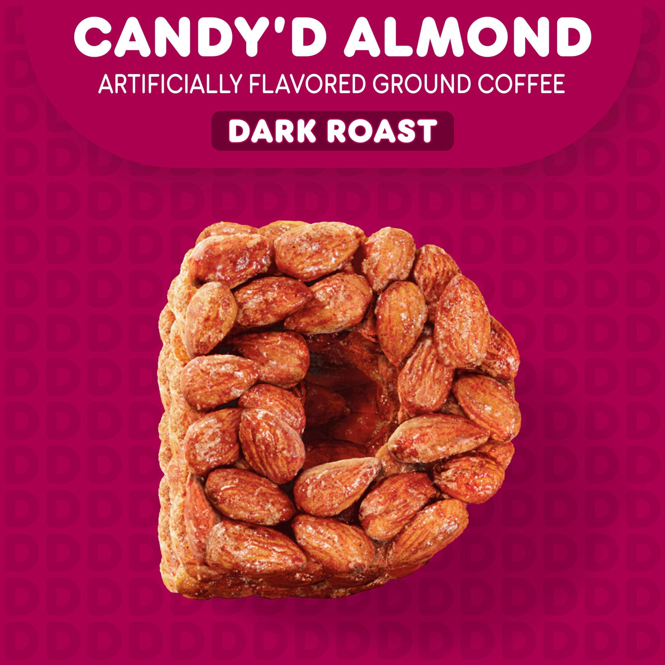 Dunkin′ Candy'D Almond Flavored Coffee K-Cup Pods, 22 Count Box