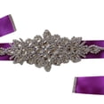 thumbnail image 4 of fastboy Wedding Ribbons Bridal Belt Dress Prom Crystal Sashes Evening Party Handmade Rhinestones Waistband, 4 of 7