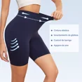 thumbnail image 5 of Shorts Mujer Deportivos Licras Dama Ejercicio Fitness Yoga, 5 of 5