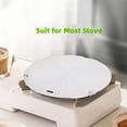 thumbnail image 3 of Heat Induction Diffuser Plate, NISPOTDOR Cooktop Heat Diffuser Cooking Induction Adapter Simmer Plate with Ergonomic Handle for Milk Coffee Cookware, 8.7inch, 3 of 6