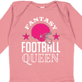 thumbnail image 4 of Inktastic Fantasy Football Queen Girls Long Sleeve Baby Bodysuit, 4 of 5