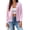 Light Pink, variant on Women Knit Cardigan V Neck Long Sleeve Lightweight Ice Silk Regular Fit Button Front Sweater