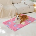thumbnail image 6 of Pet Blanket under $5! kkbbma Pet Blanket for Dogs and Cats, Soft Flannel Fleece Throw with Paw Print, Machine Washable Pet Bed Cover, Cozy Warm Blanket for Crate and Couch, 6 of 6