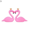 thumbnail image 2 of Zeus 2Pcs Cartoon Flamingo Mini Home Garden Cafe Gift Shop Desktop Decor Ornament, 2 of 7