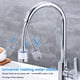 thumbnail image 5 of Aireado del grifo de 360 ​​grados Presión giratoria Boosting Ajustable Agua Ajustable Lavable Fregadero Fregadero Grifo Bubbler Pulverizador Accesorio Tipo largo kenally HA012280-02, 5 of 7