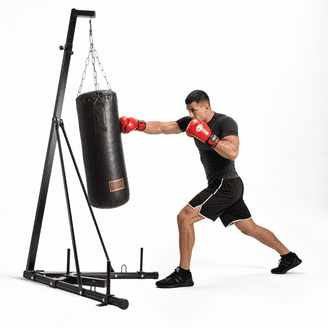 Everlast MMA Punching Boxing 2 Station Dual Heavy Duty Powder