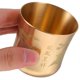 thumbnail image 3 of Vintage Tea Cup Copper Tea Mug Water Mug Multi-functional Buddha Water Offering Cup, 3 of 4