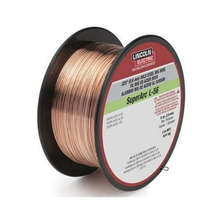 Lincoln Electric ED030632 Superarc L-56 Mig Welding Wire, .035-In., 2-Lb. (Best Mig Welding Wire)