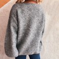 thumbnail image 5 of Women Early Fall Fashion Cute Sweatshirts Trendy Crewneck Sweatshirts Graphic Active Long Sleeve Tops, 5 of 6